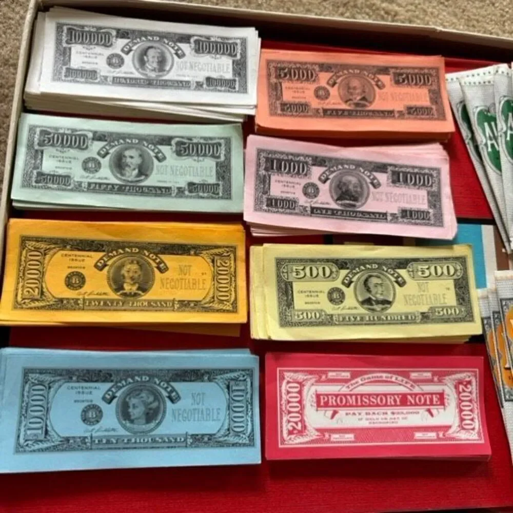 The Game Of Life Milton Bradley 1960
